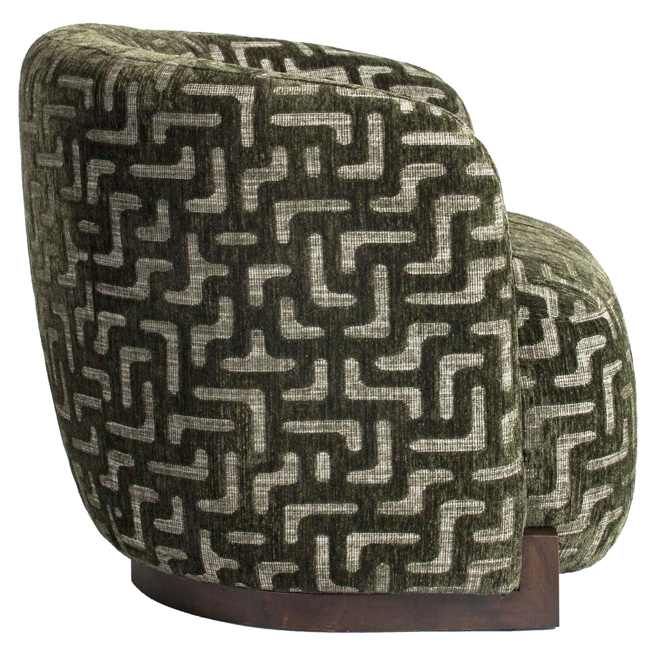 - Lounge stoel Hannah moss labyrinth fire retardant