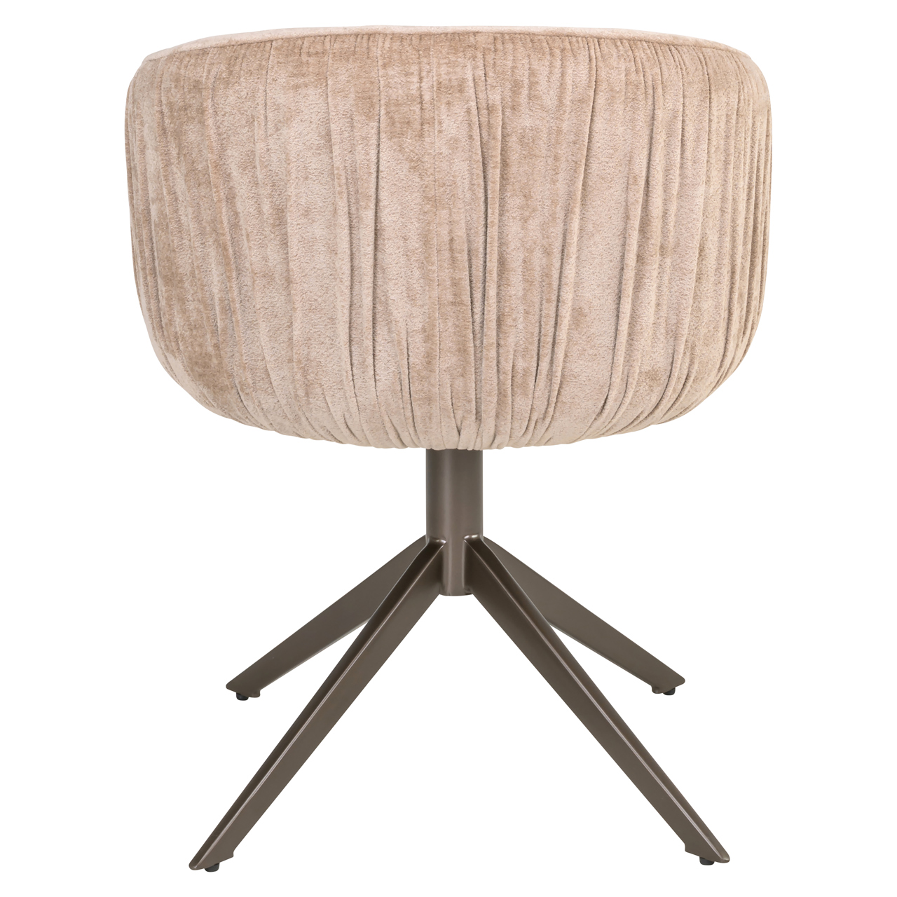 - Eetkamerstoel Cassi sand soft swivel
