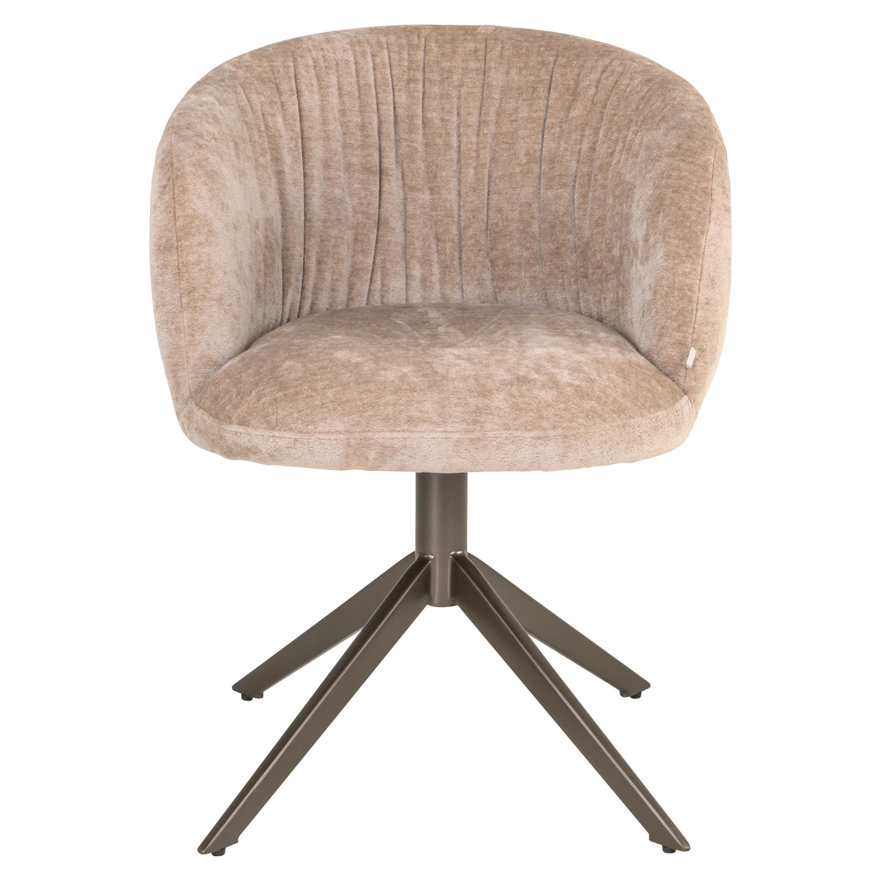 - Eetkamerstoel Cassi sand soft swivel