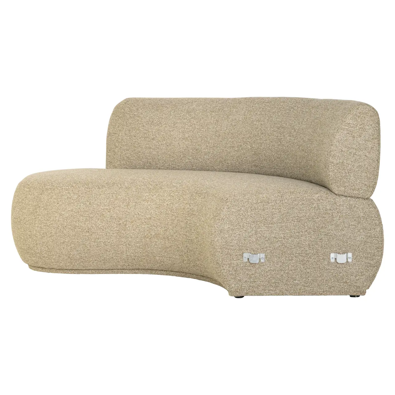 - Eetkamer bank Sorrobon cayenne green open end left round