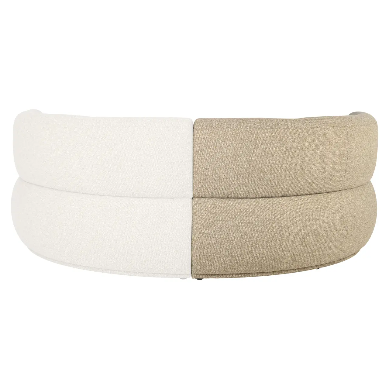 - Eetkamer bank Sorrobon cayenne green open end left round