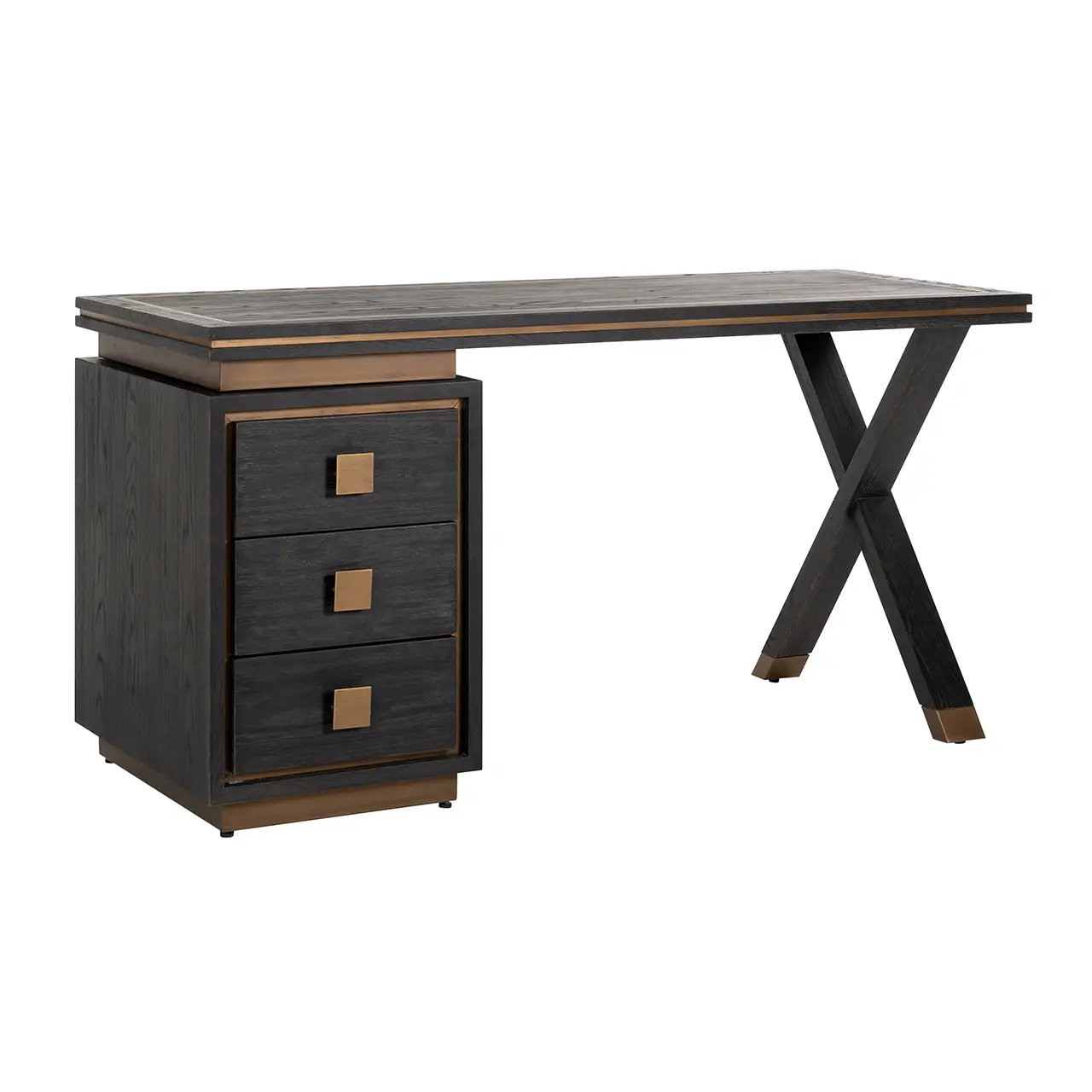 - Bureau Hunter black rustic