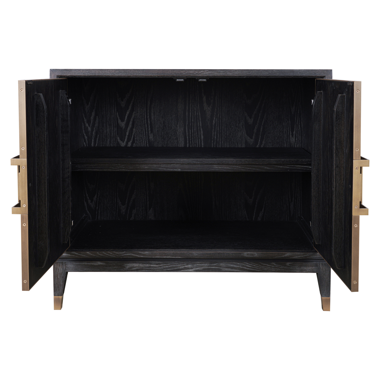 - Dressoir Bloomville brass shagreen