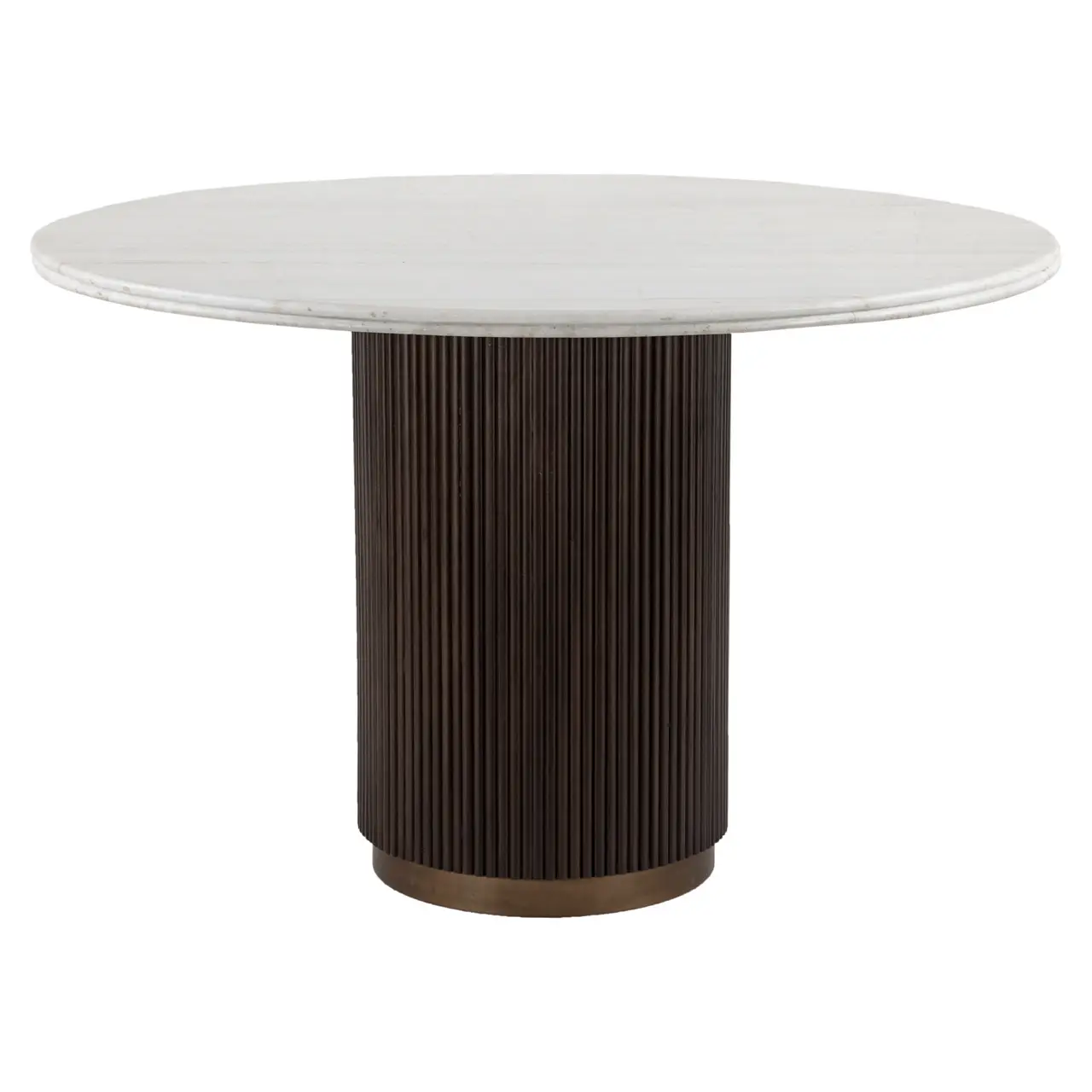 - Eettafel Mayfield brown 120Ø