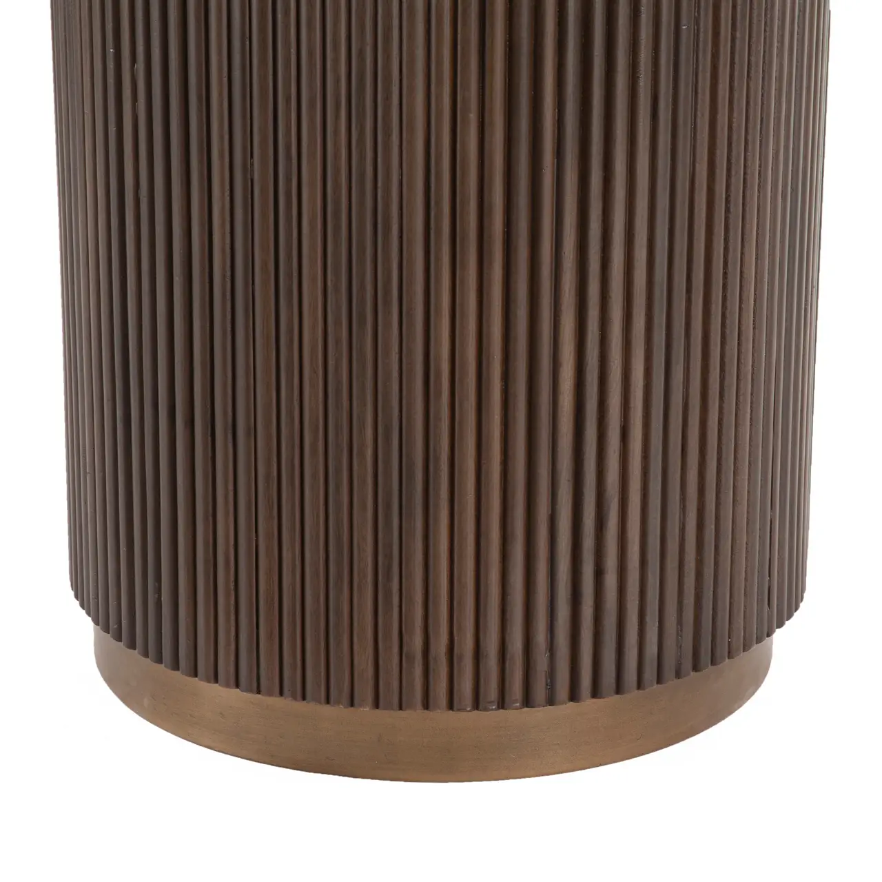 - Eettafel Mayfield brown 120Ø