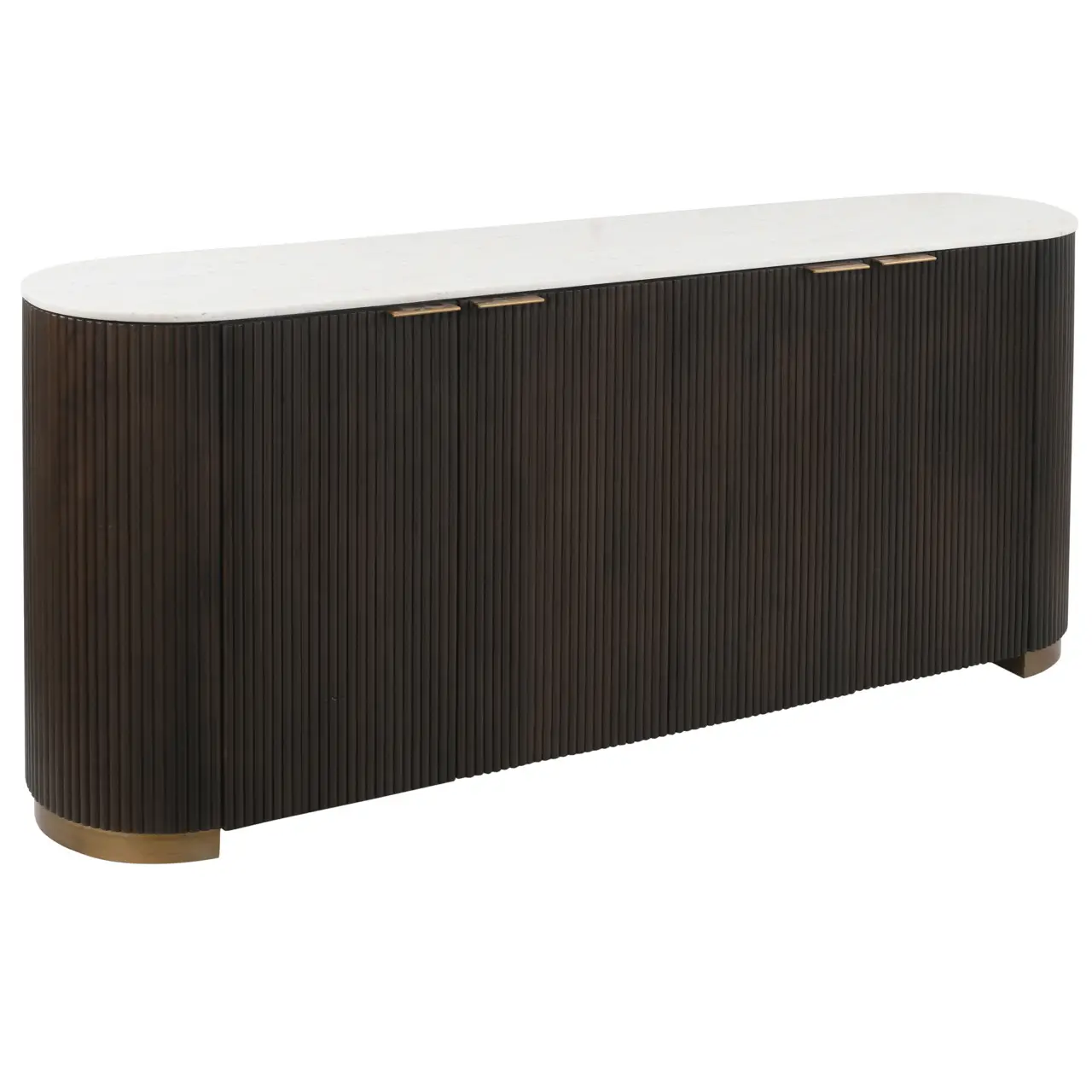 - Dressoir Mayfield brown 4-doors