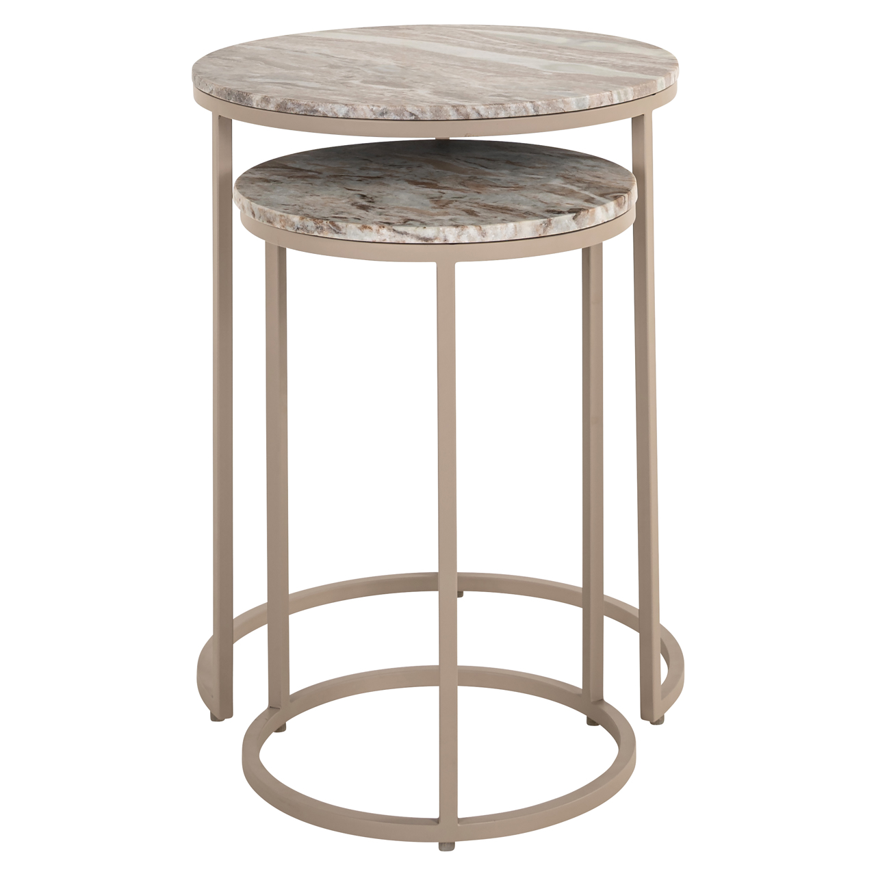 - Bijzettafel Fairfax clay (Set of 2)