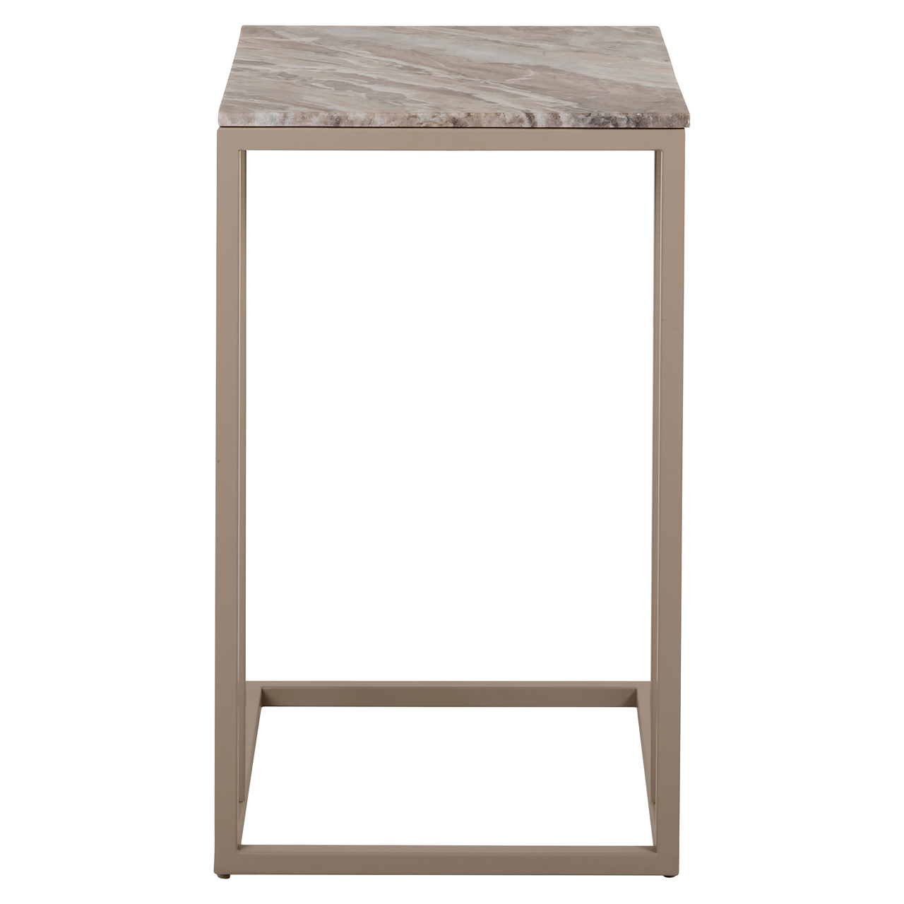 - Bankbijzettafel Fairfax clay