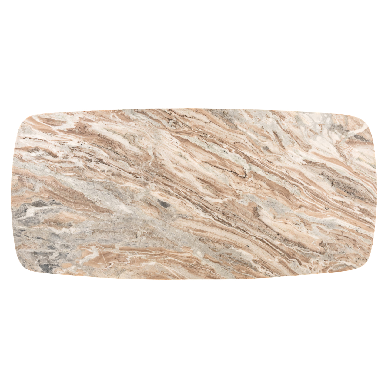 - Eettafel Bottega Blush beige danish oval 220