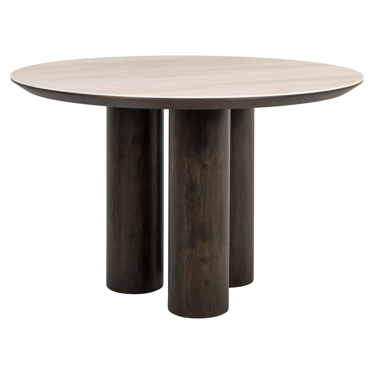 - Eettafel Ritz brown 120Ø