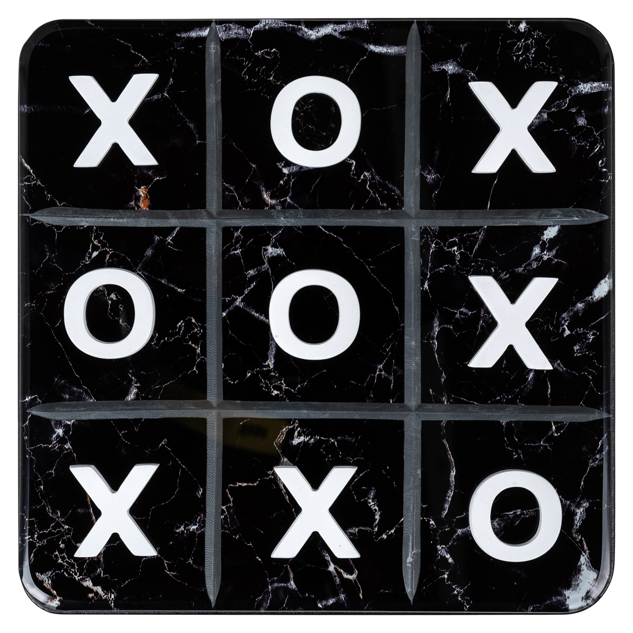 - Decoratief spel Trixi black/white Tic-Tac-Toe