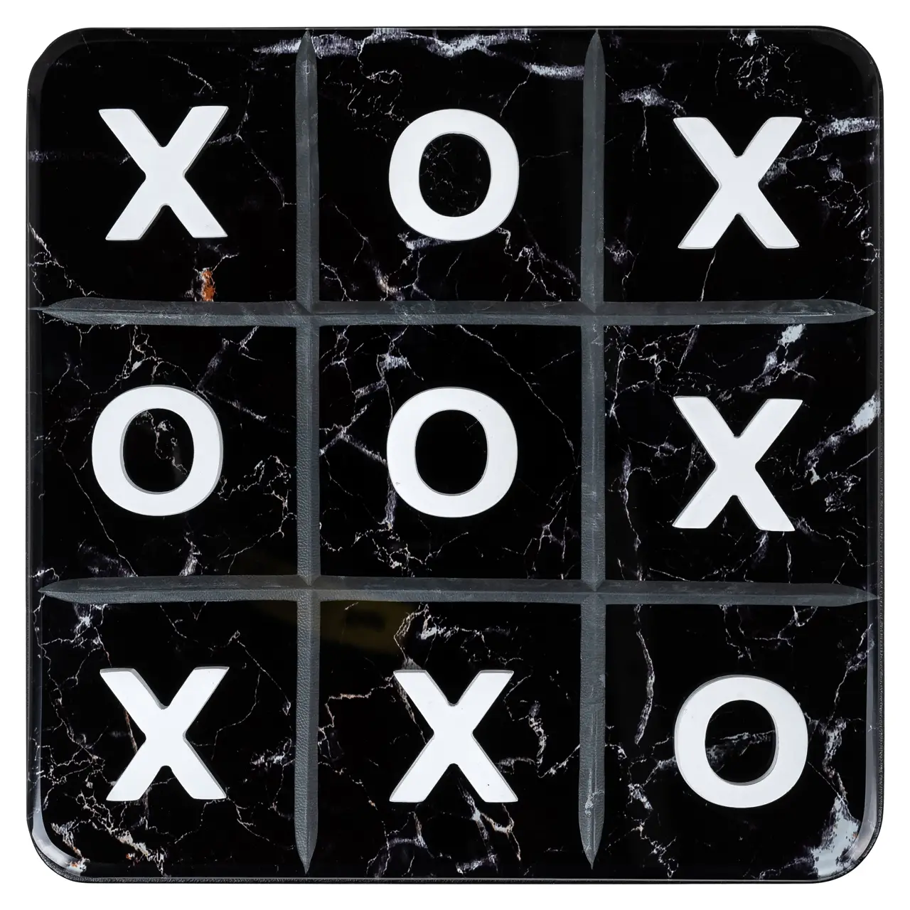 - Decoratief spel Trixi black/white Tic-Tac-Toe