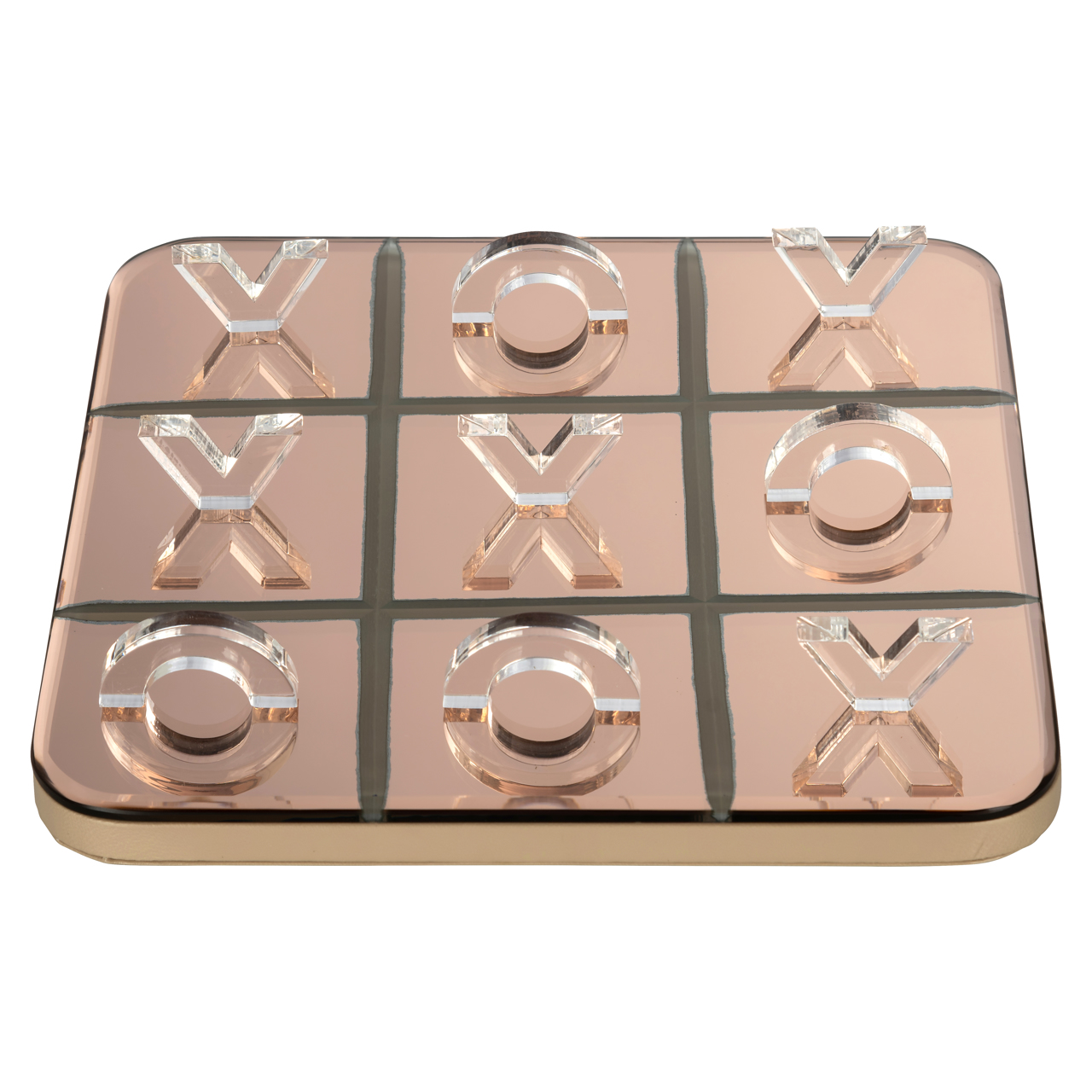 - Decoratief spel Caylin gold Tic-Tac-Toe