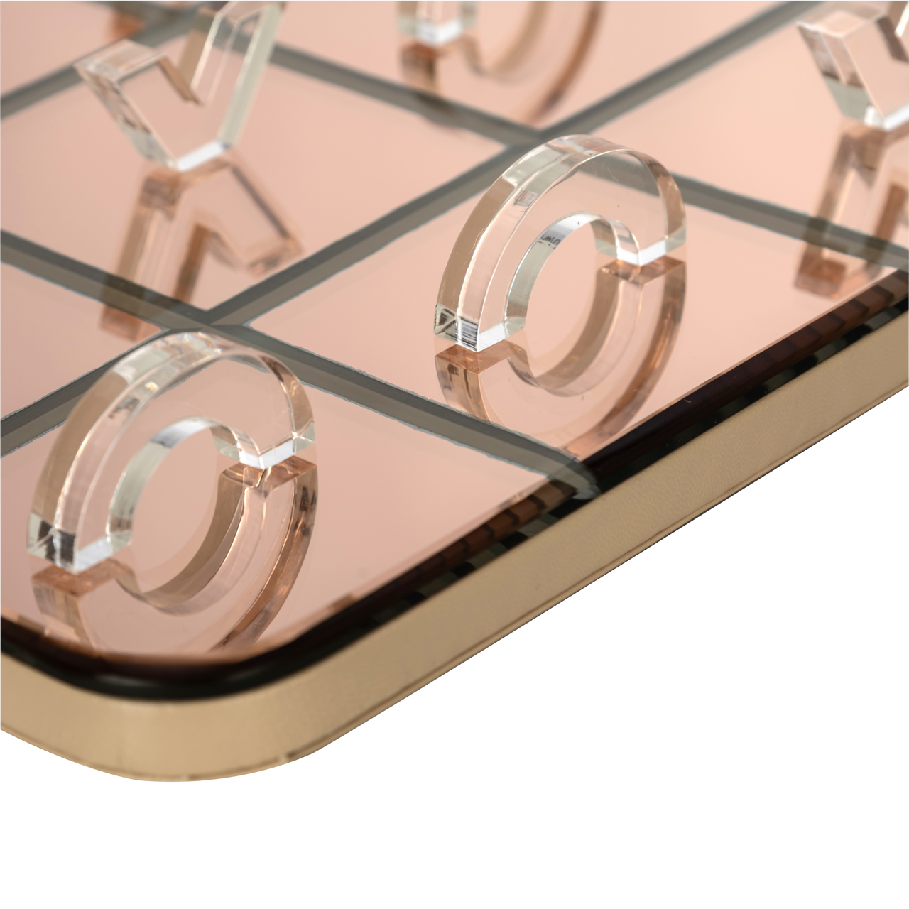 - Decoratief spel Caylin gold Tic-Tac-Toe