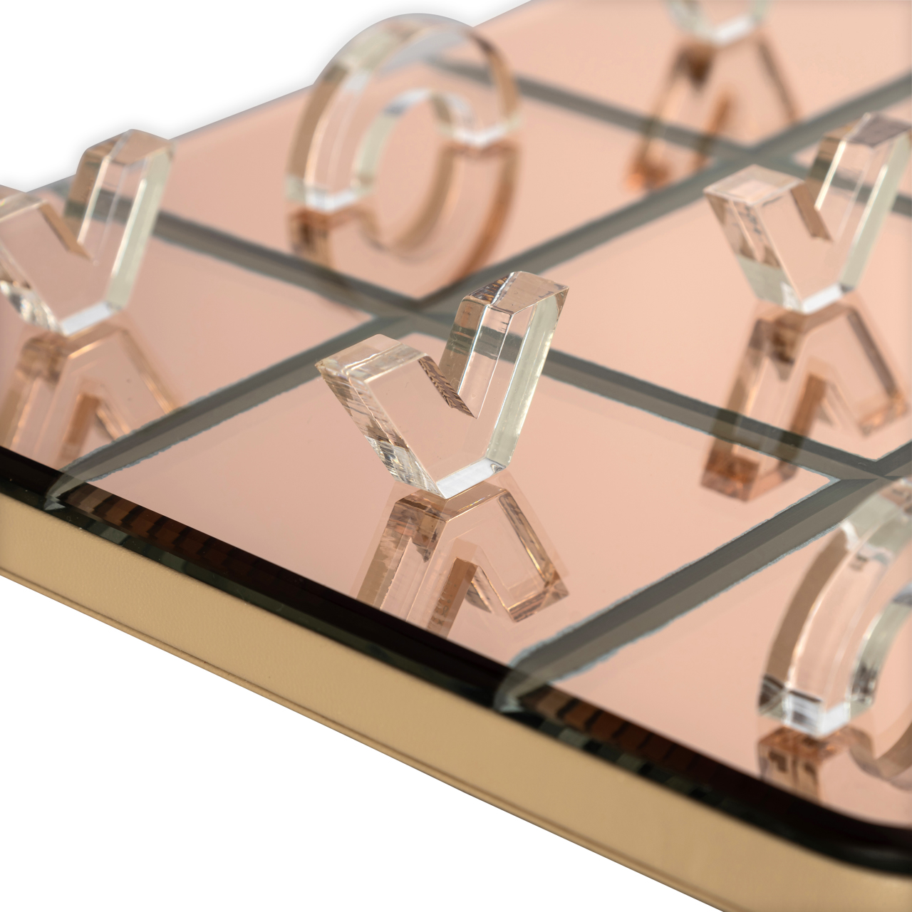 - Decoratief spel Caylin gold Tic-Tac-Toe
