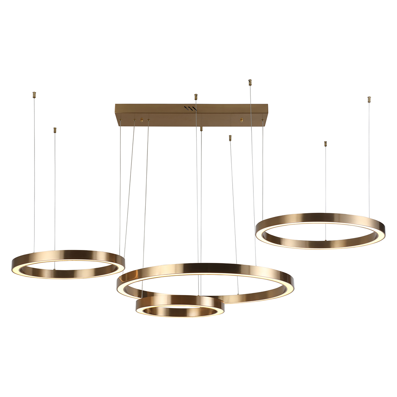 - Hanglamp Lilou brushed gold