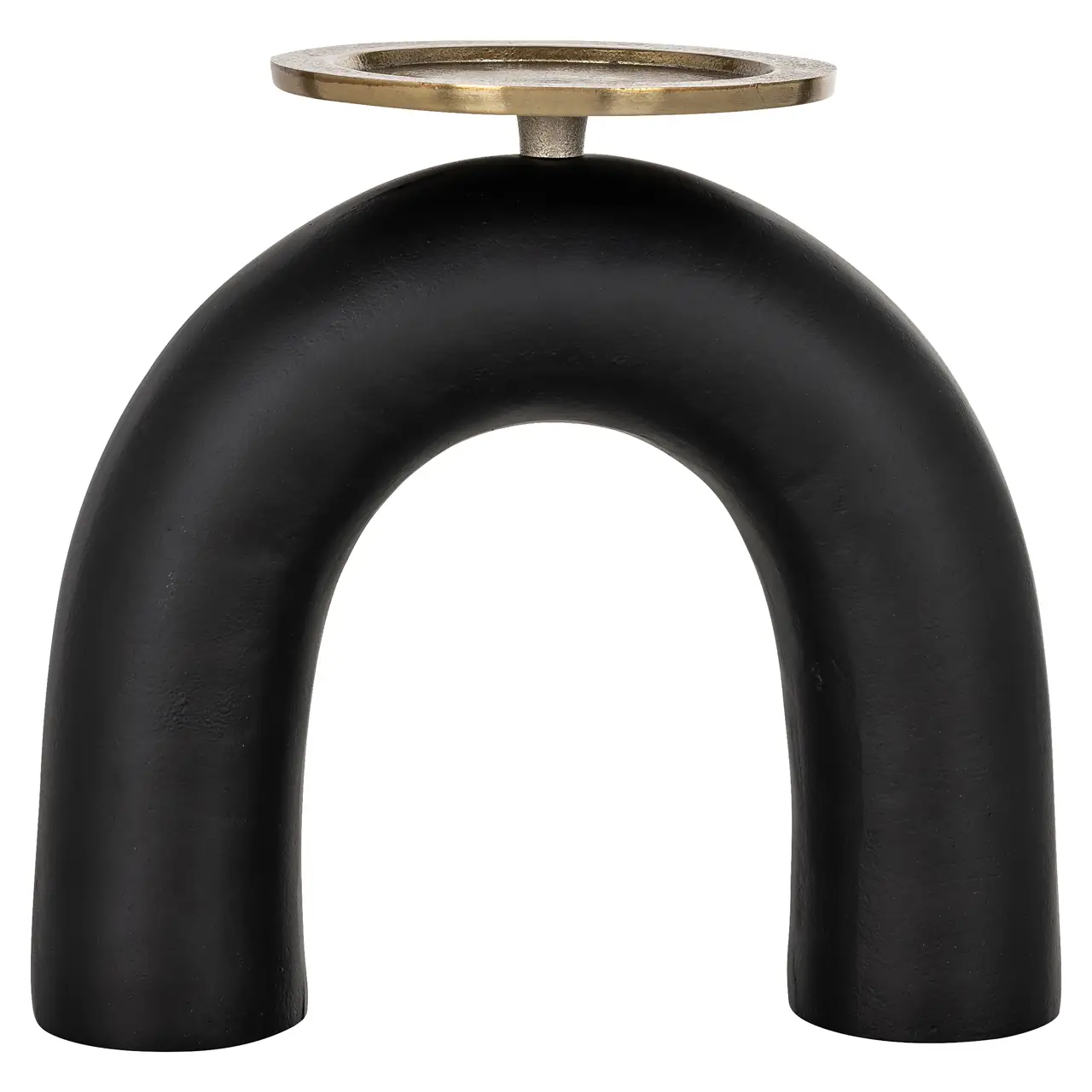 - Kandelaar Livi black/gold large