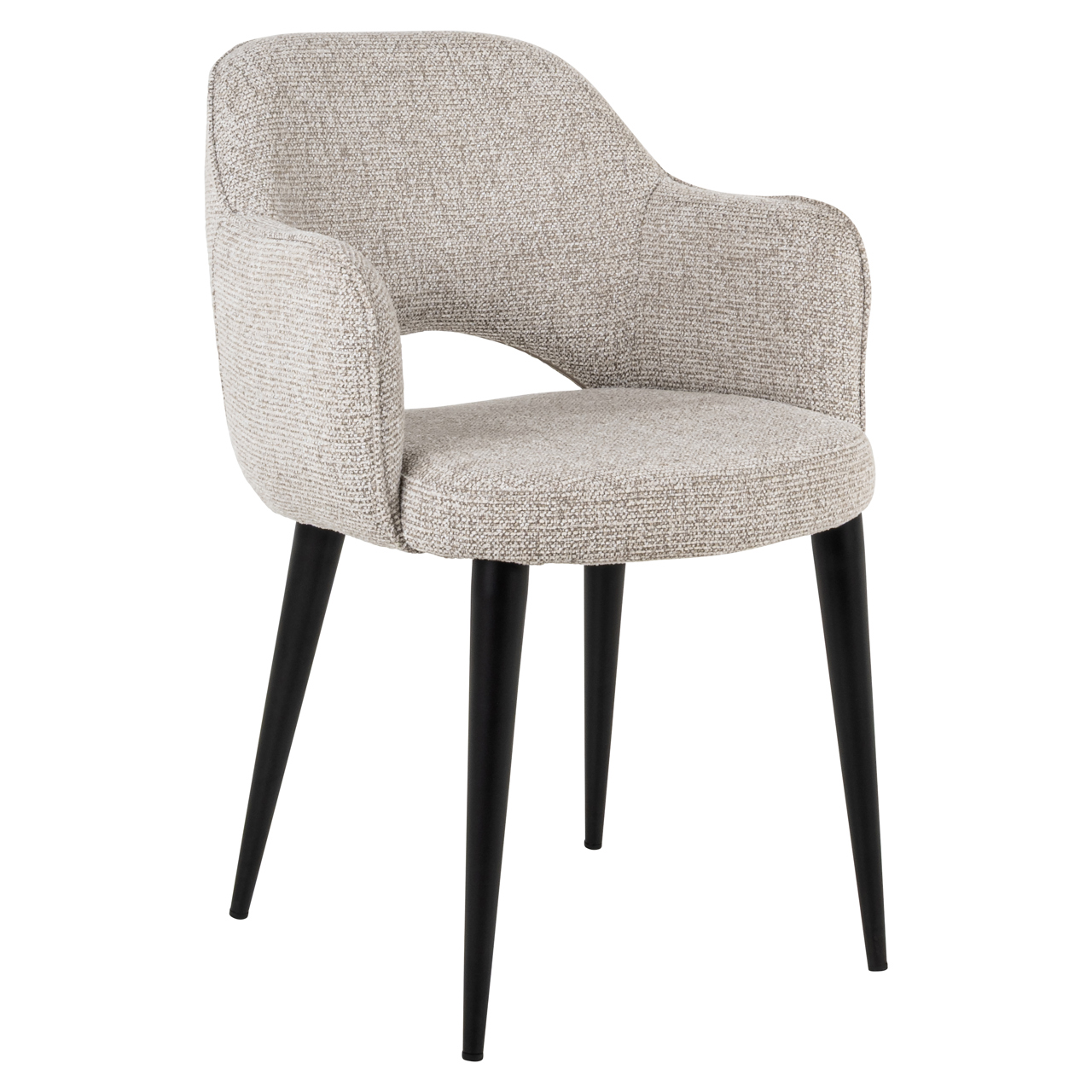 - Eetkamerstoel Giovanna natural fancy fire retardant