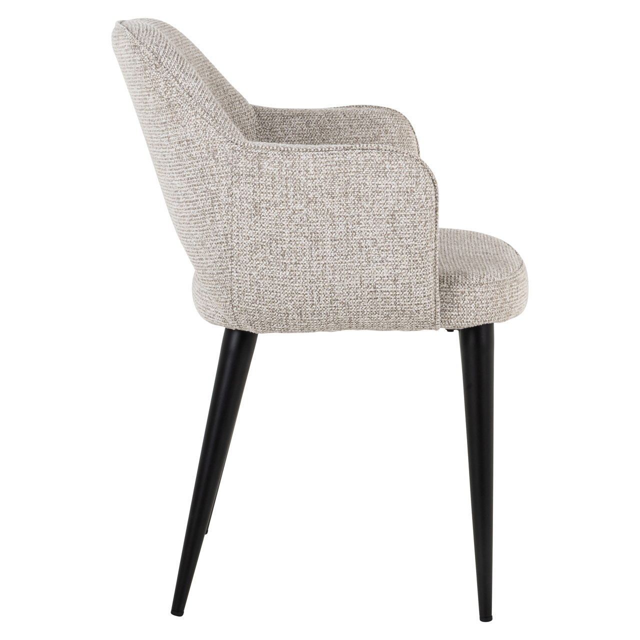 - Eetkamerstoel Giovanna natural fancy fire retardant