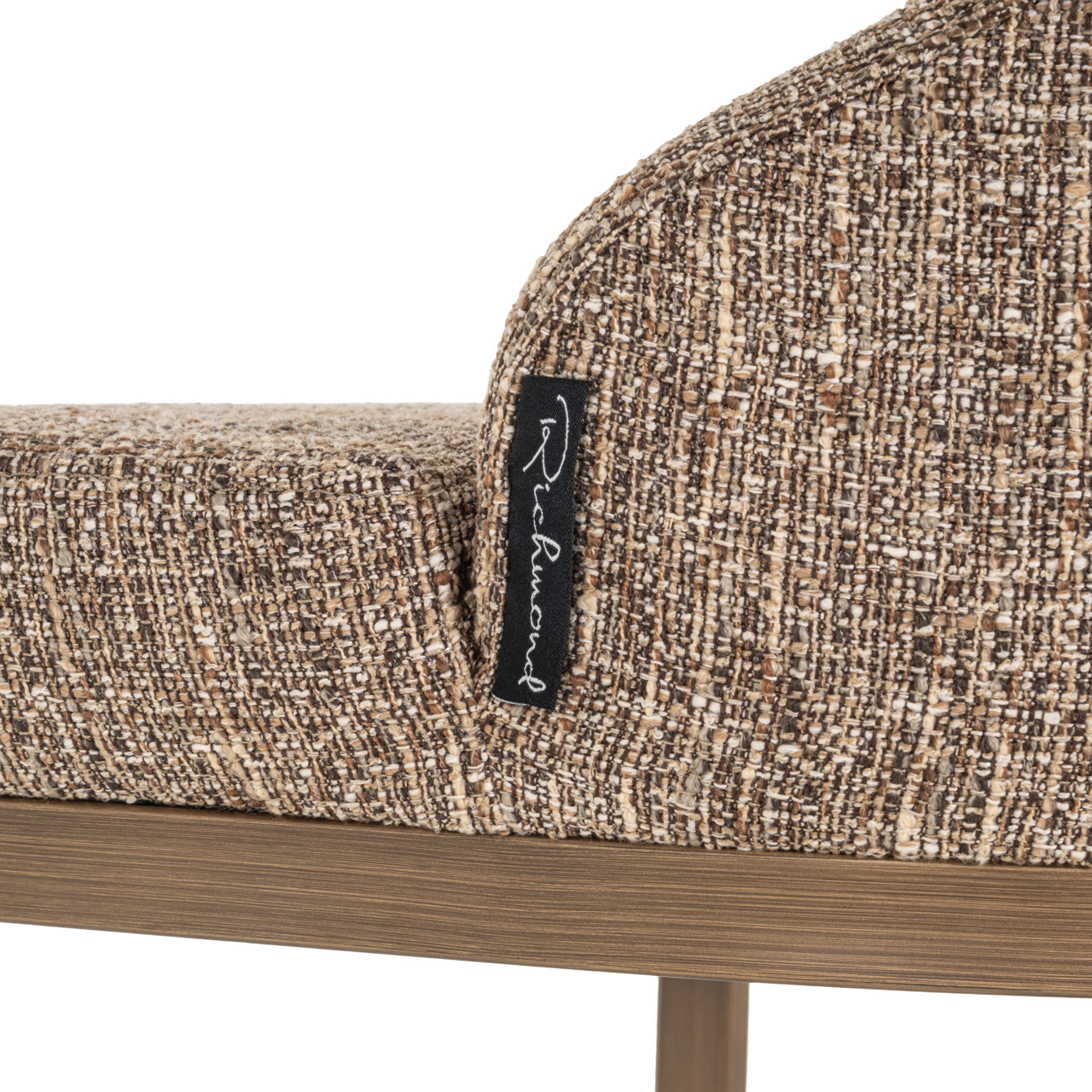 - Barstoel Bolton brown tweed (Set of 2)