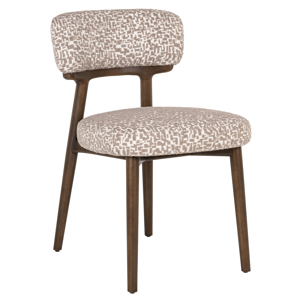 - Eetkamerstoel Basker natural geo (Set of 2)