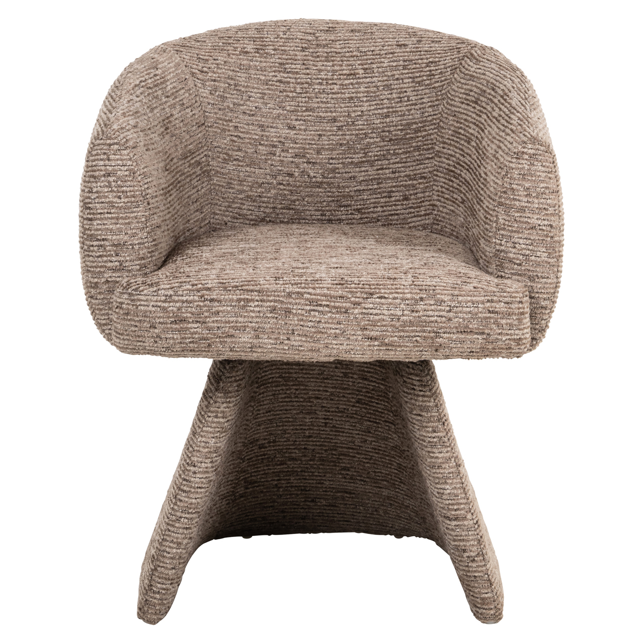 - Eetkamerstoel Quiriro mocca linear swivel