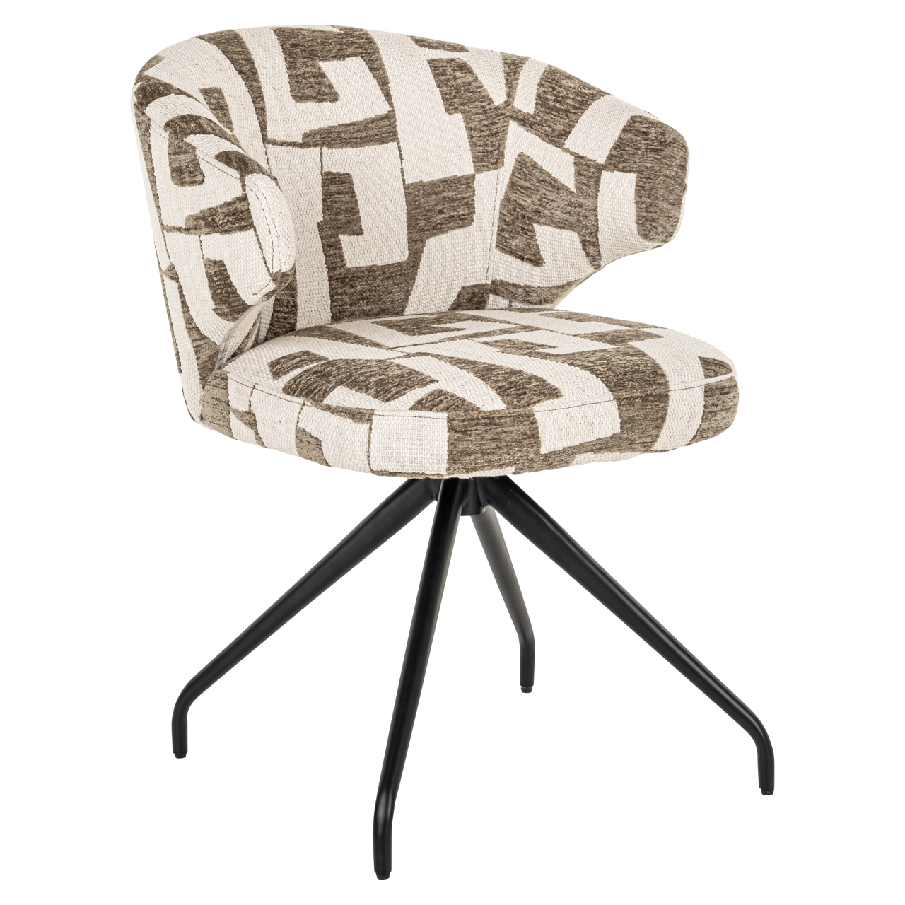 - Eetkamerstoel Milly moss graffic swivel