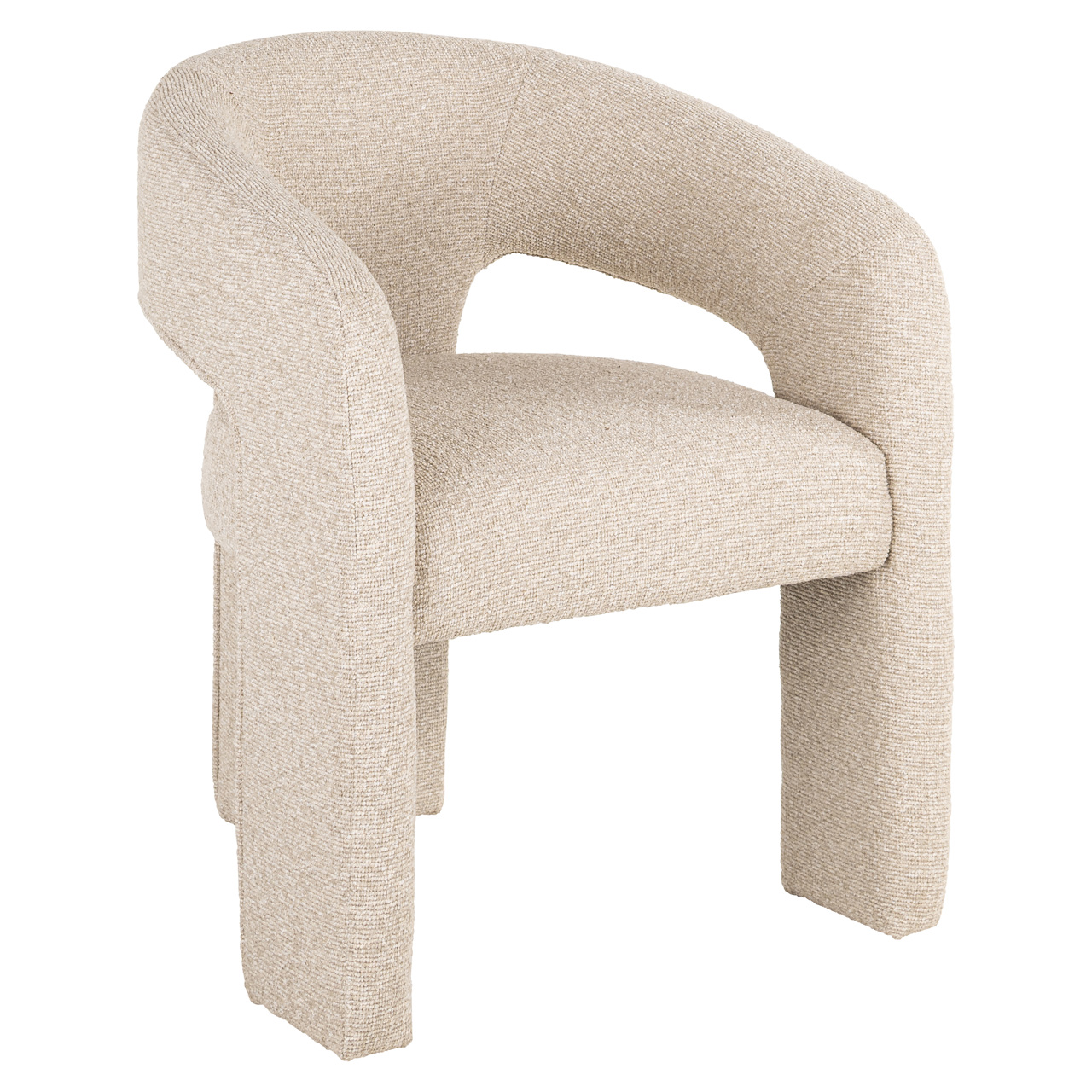- Eetkamerstoel Belle biscotti fire retardant