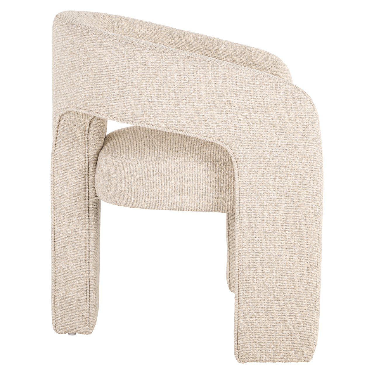 - Eetkamerstoel Belle biscotti fire retardant
