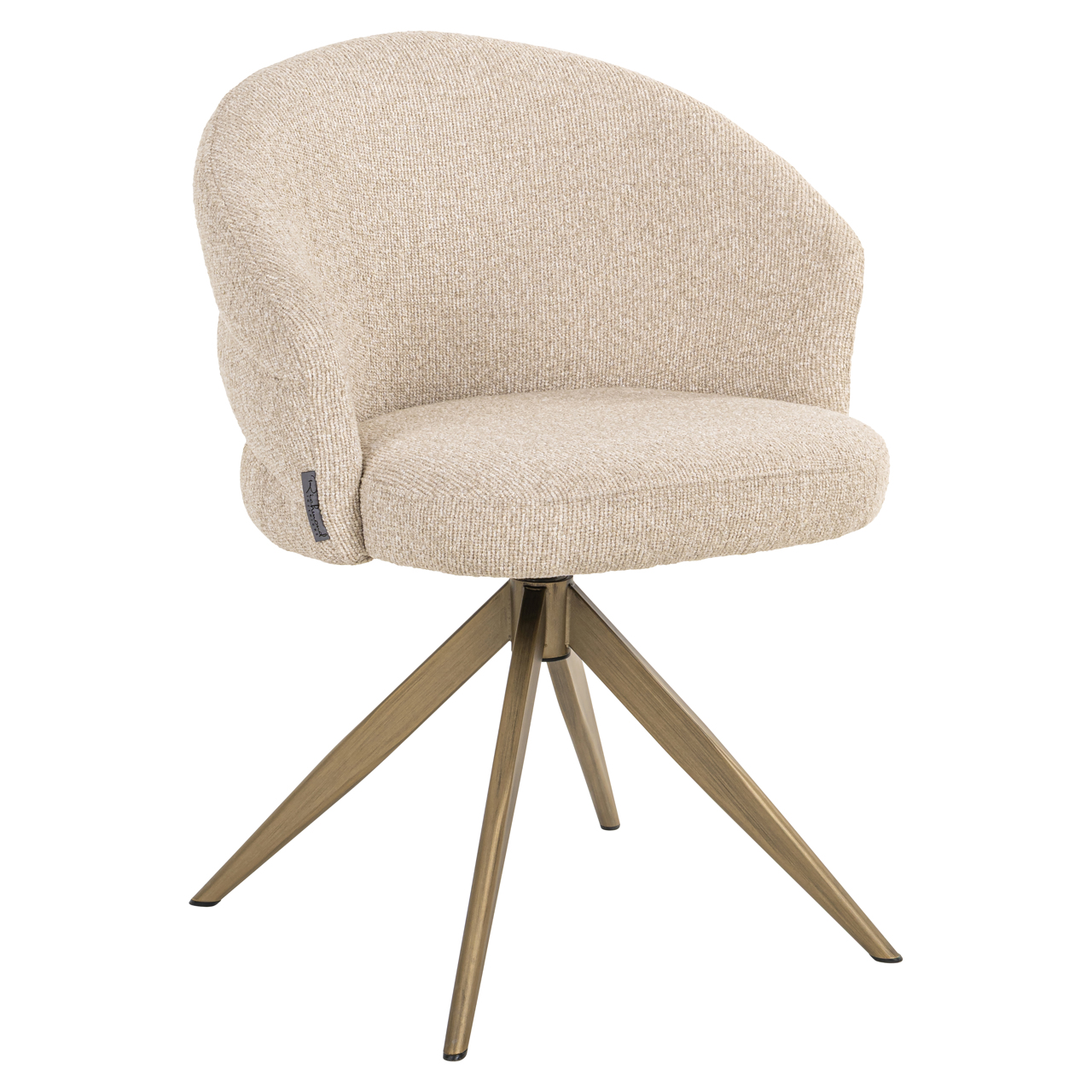 - Eetkamerstoel Zendaya biscotti swivel fire retardant