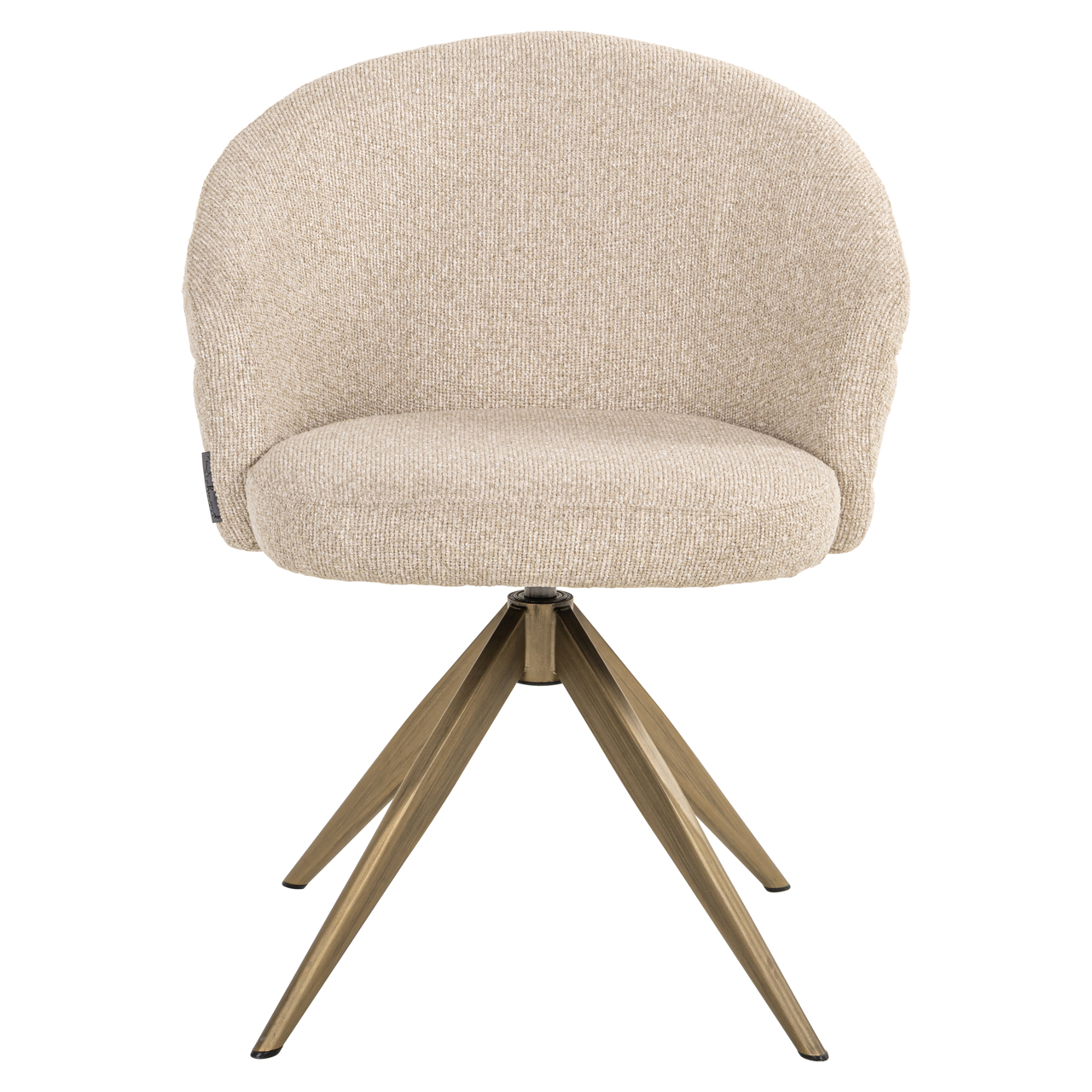 - Eetkamerstoel Zendaya biscotti swivel fire retardant