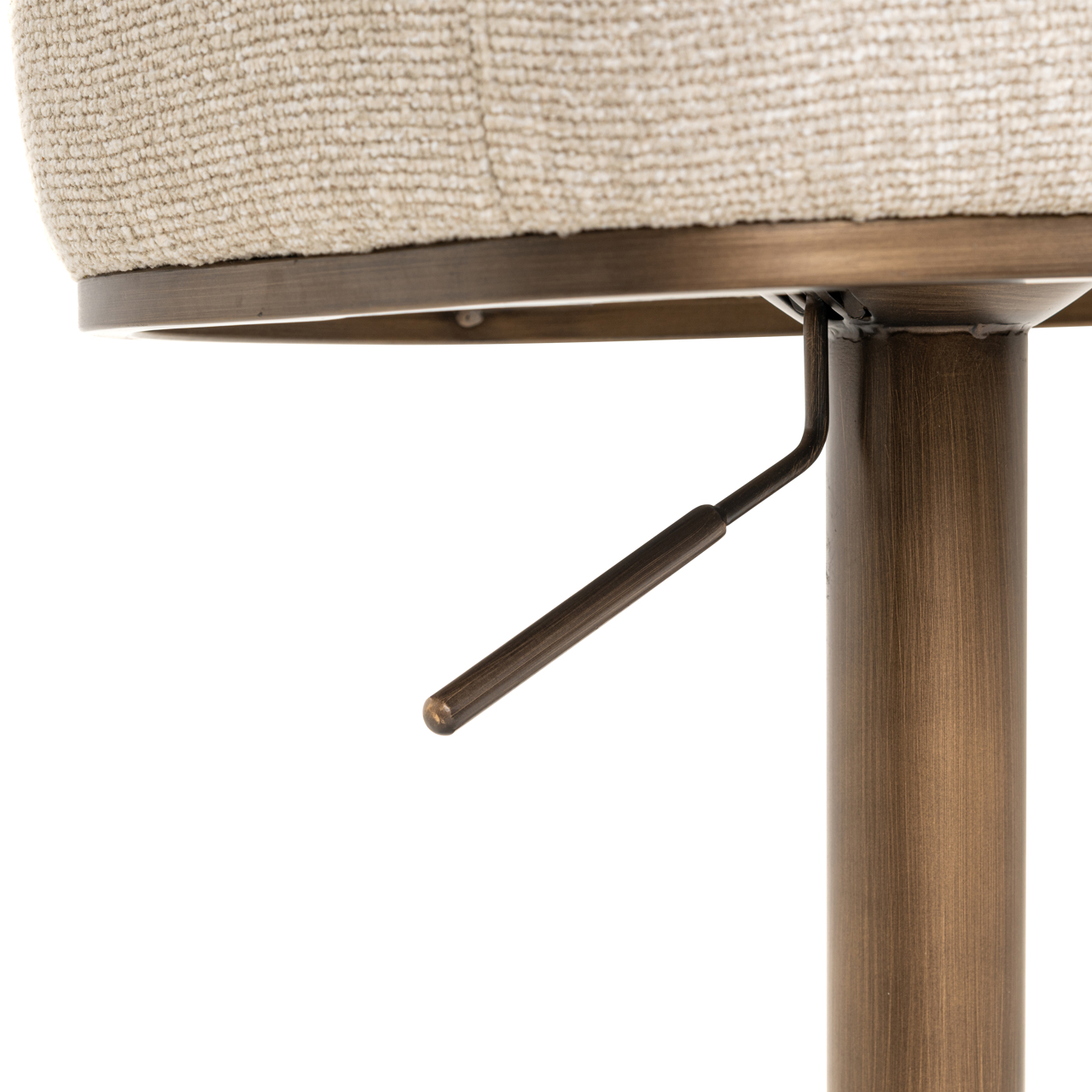- Barstoel Cheyenne biscotti swivel