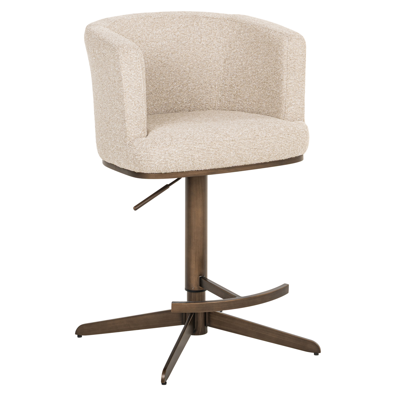 - Barstoel Cheyenne biscotti swivel