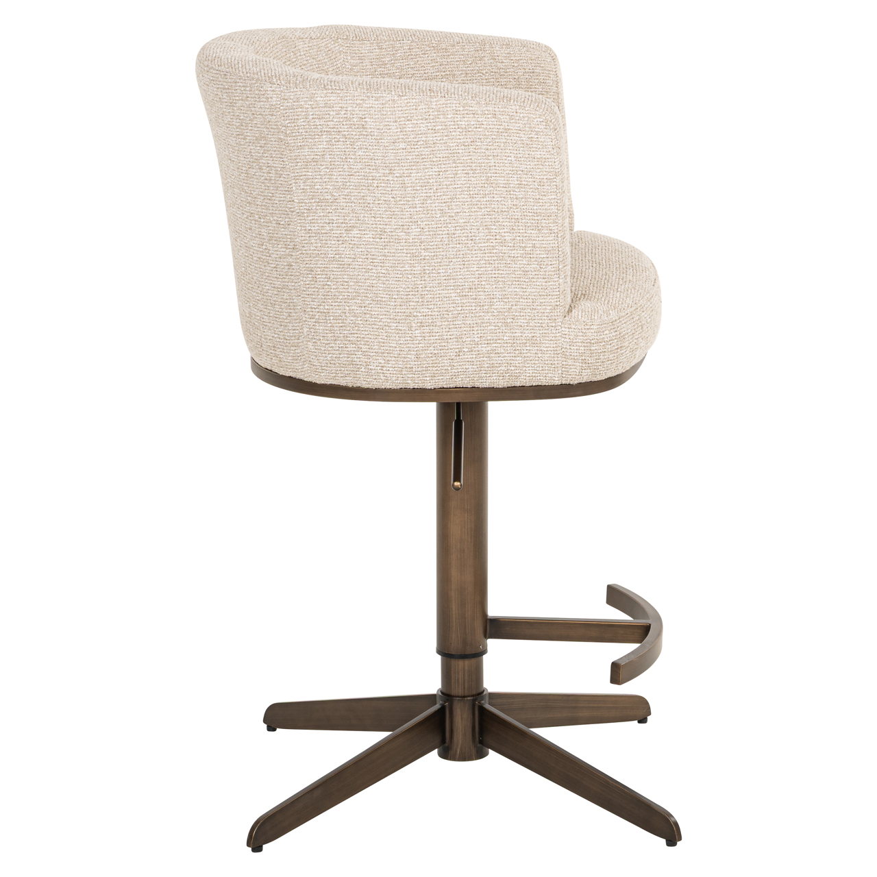 - Barstoel Cheyenne biscotti swivel