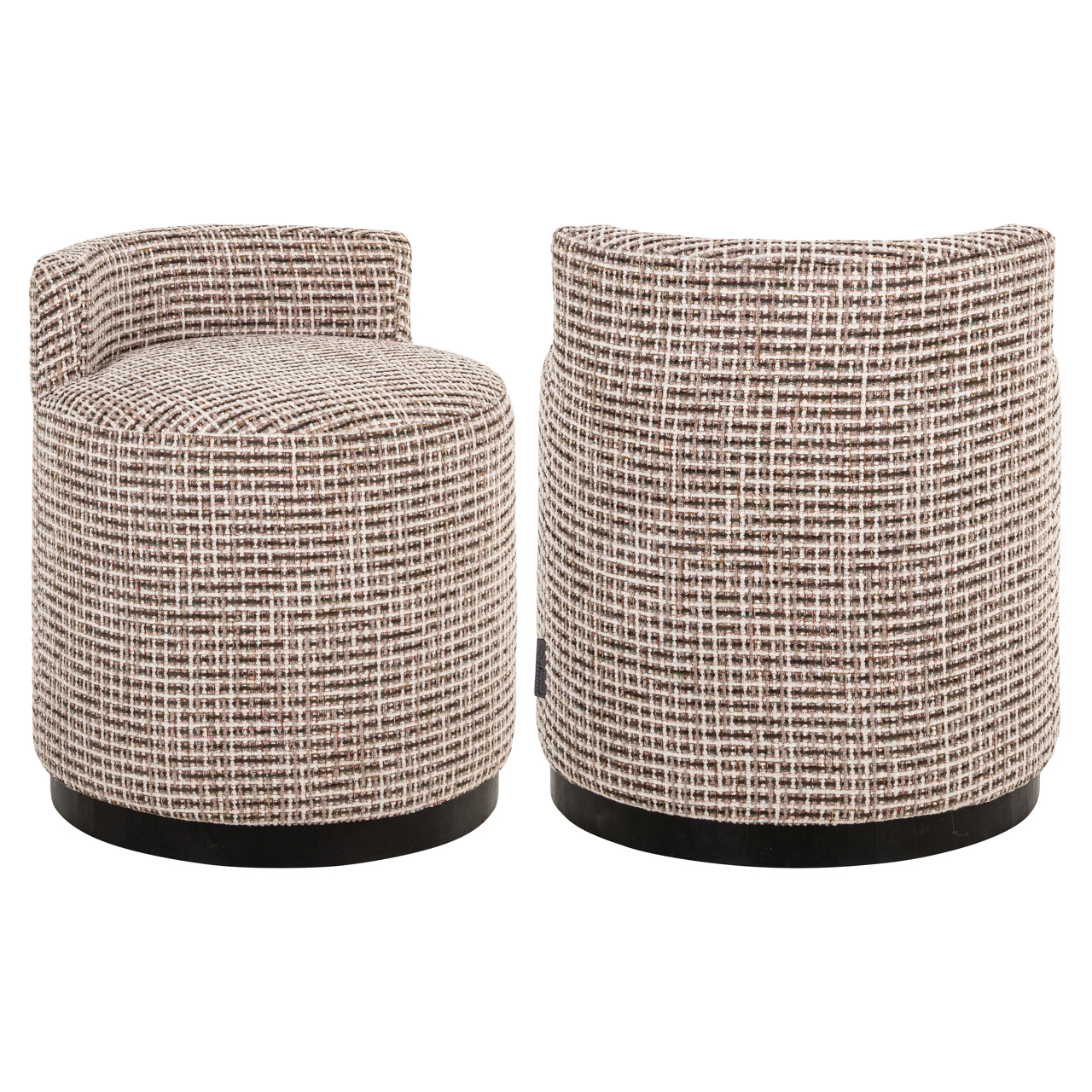 - Eetkamerstoel Odette customized 55Ø fire retardant