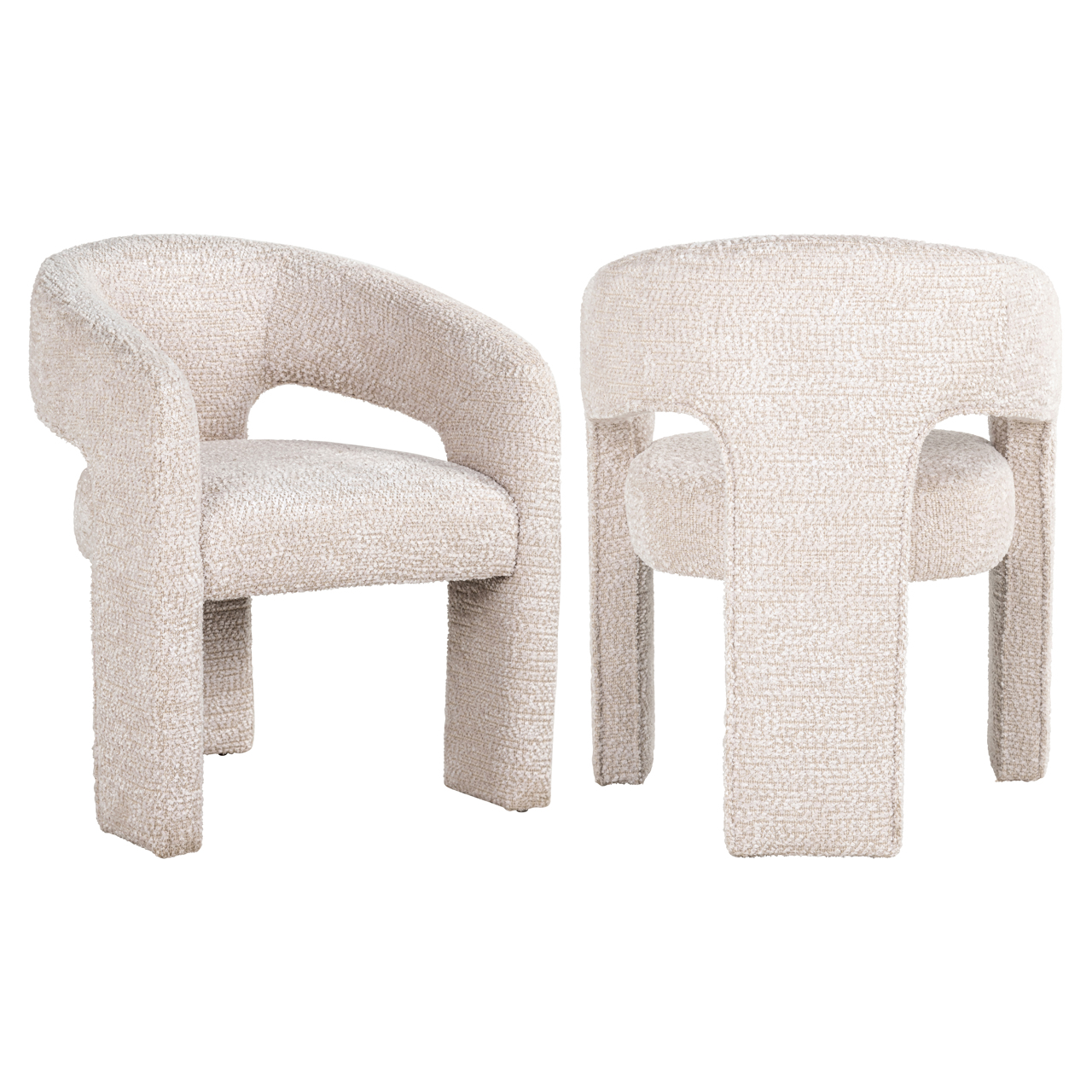 - Eetkamerstoel Belle customized fire retardant