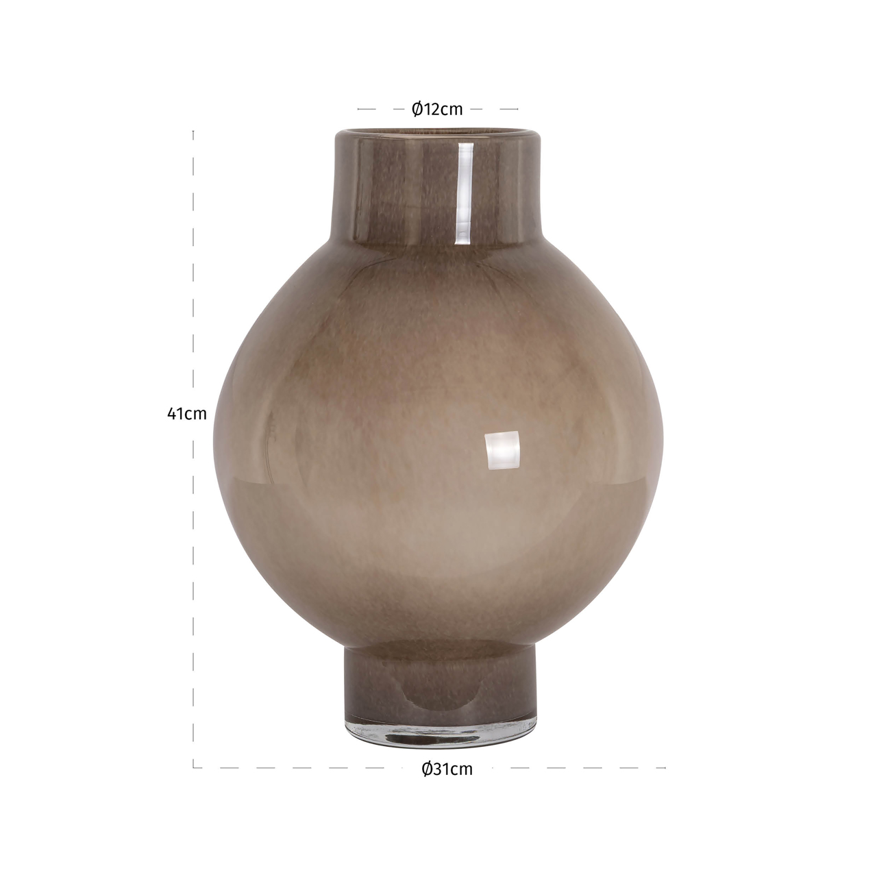 - Vaas Celina taupe large