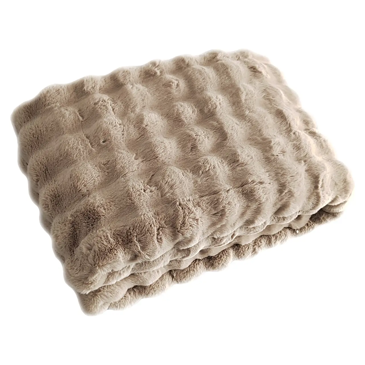 - Plaid Nordic Plush beige 150x200