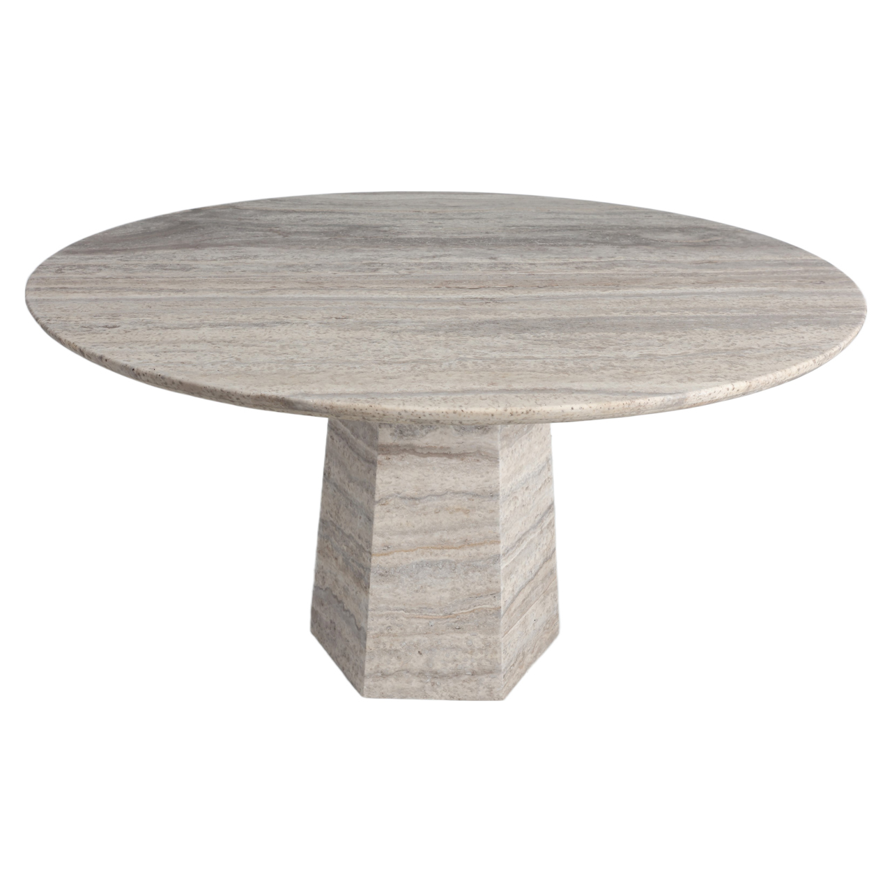 - Eettafel Westin grey 135Ø