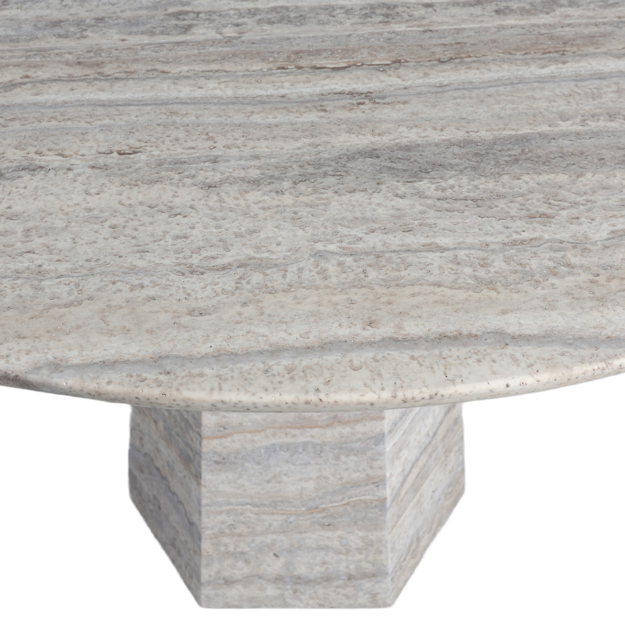 - Eettafel Westin grey 135Ø
