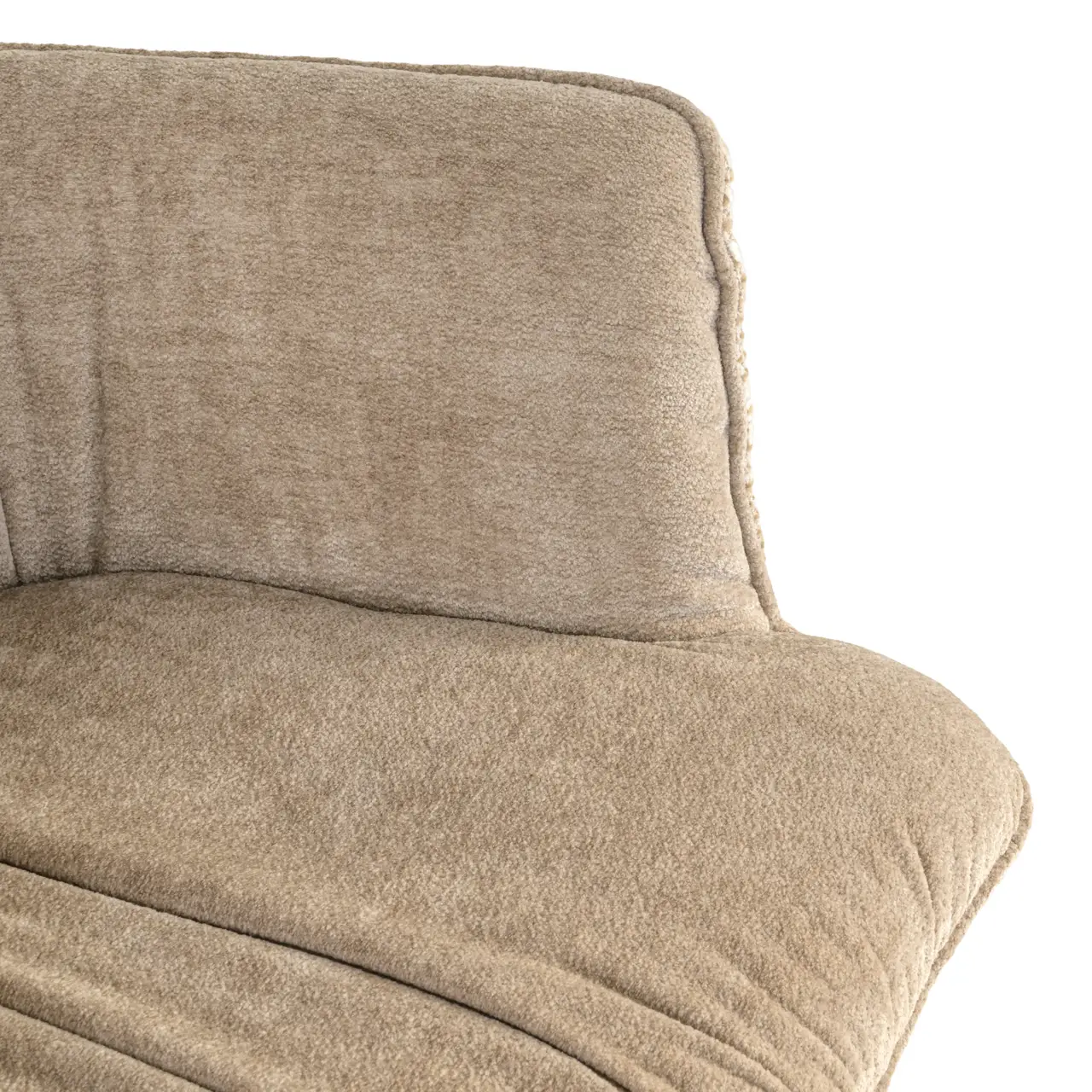 - Eetkamerstoel Chase cream blockweave swivel