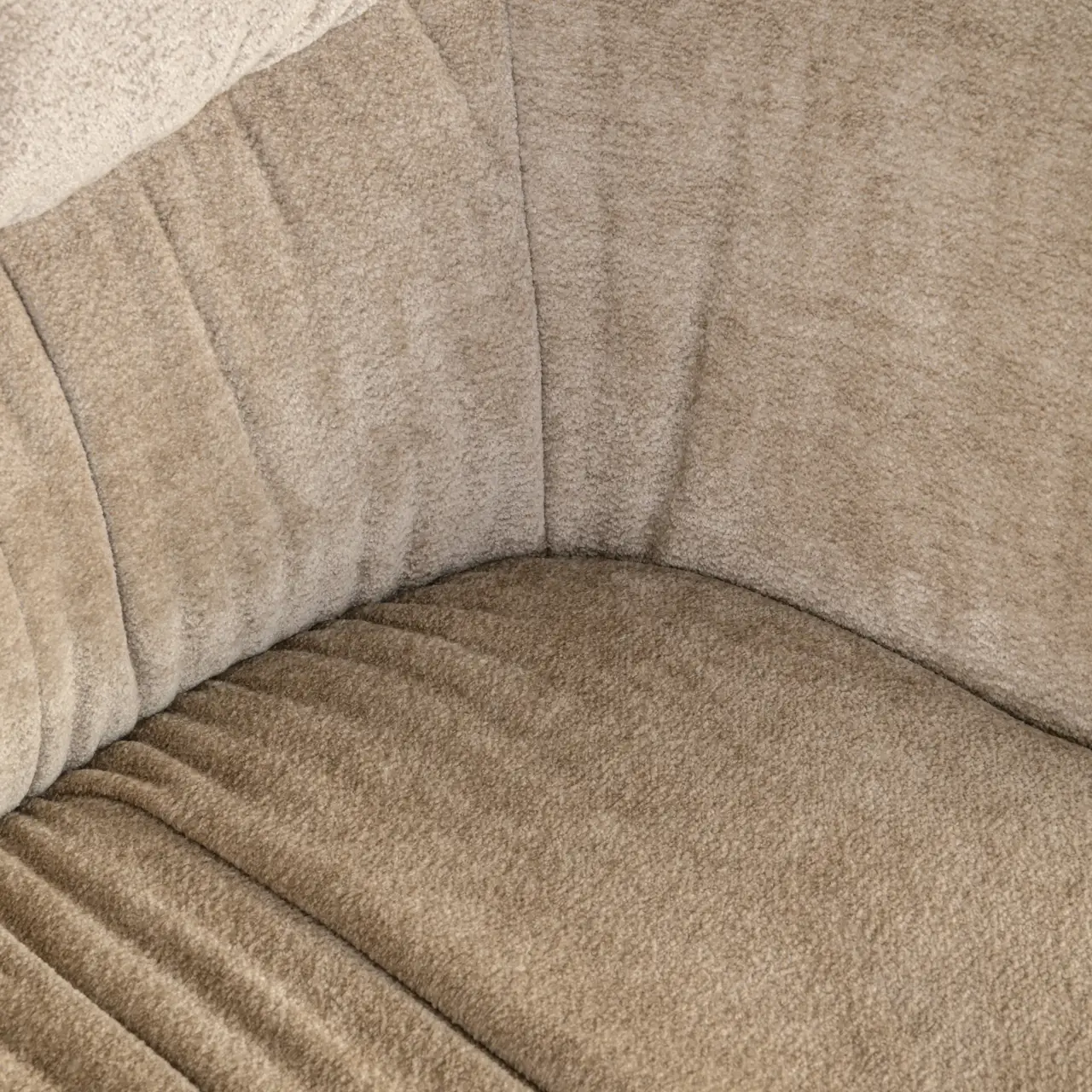 - Eetkamerstoel Chase cream blockweave swivel