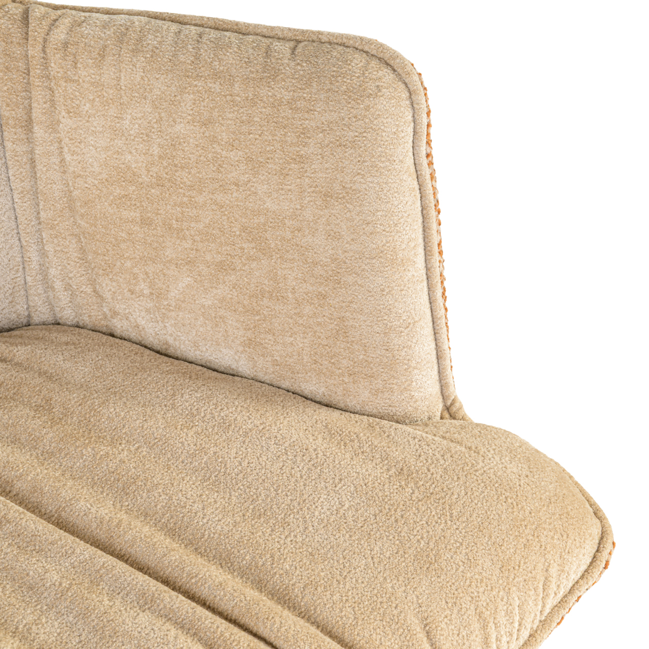 - Eetkamerstoel Chase ginger jacquard swivel
