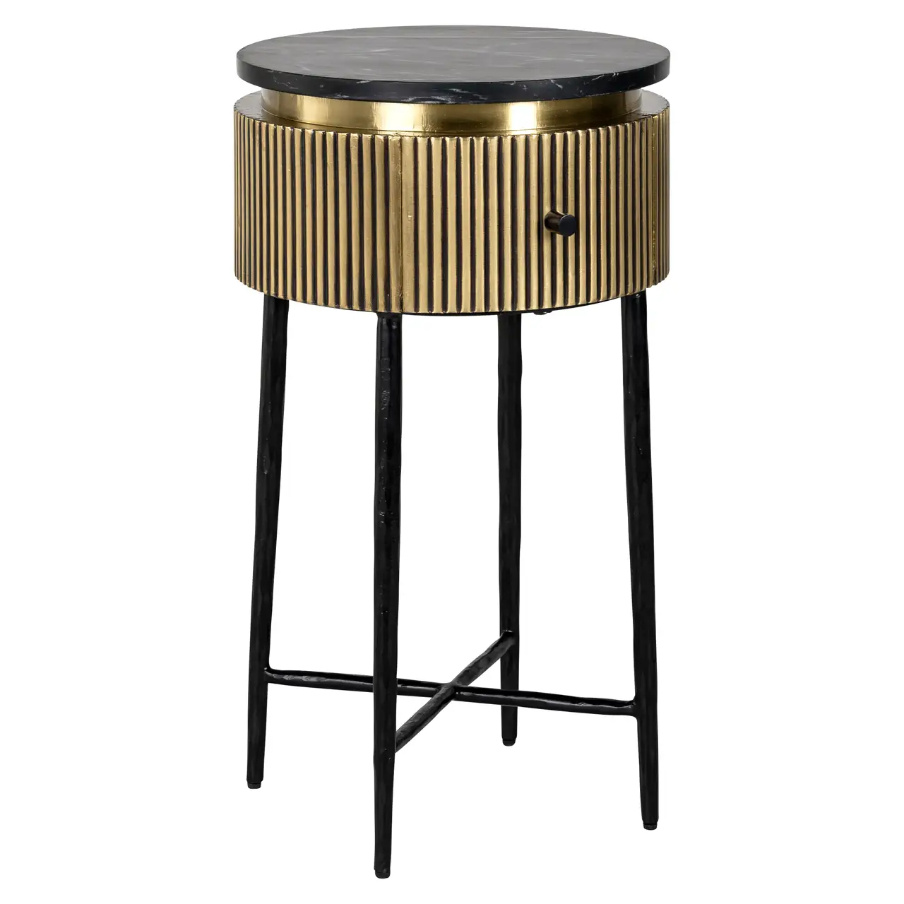 - Bijzettafel Ironville gold