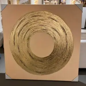 Wall-Art Golden Cirkel outlet1299