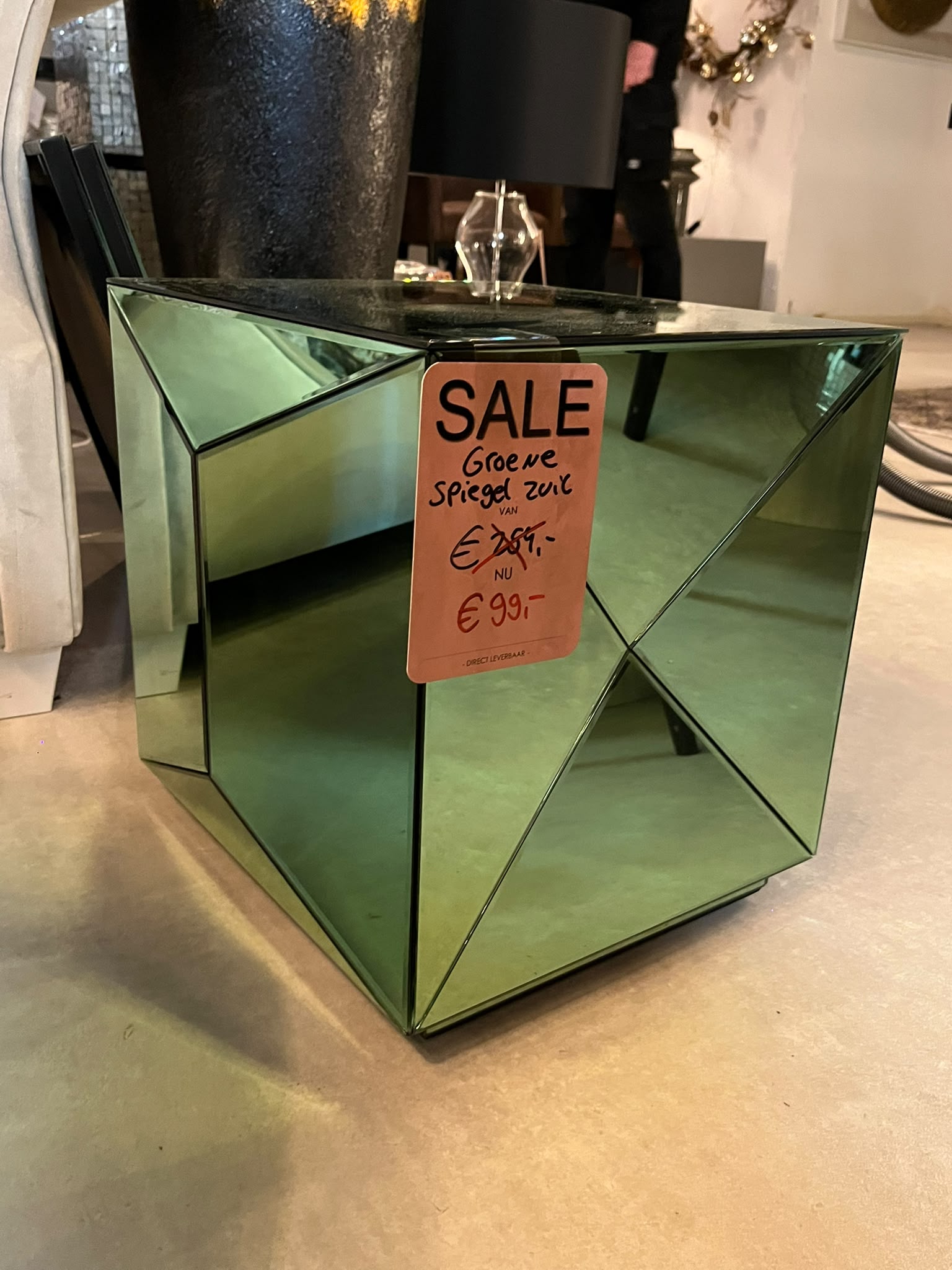 Groene Spiegelzuil outlet1312